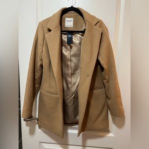 Abercrombie blazer pea coat